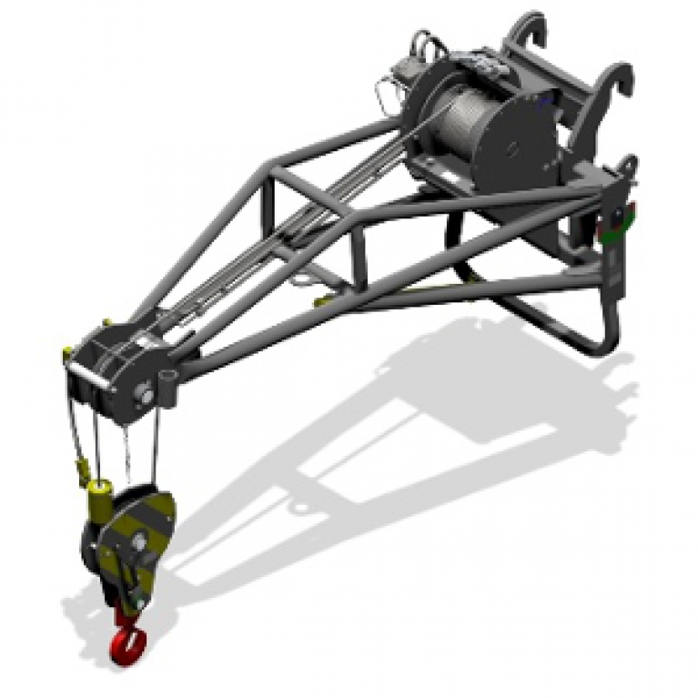 Jib con argano 2.000 kg (JW 2000)