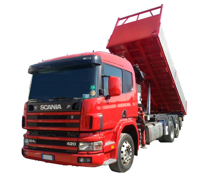 Autocarro 3 assi Scania