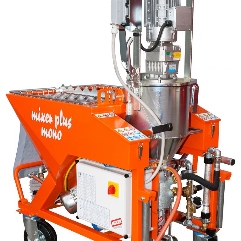 Intonacatrice impastatrice Mixer Plus Small Mono